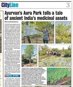 Ayurvan's Aura Park tells a tale of ancient India's medicinal assets